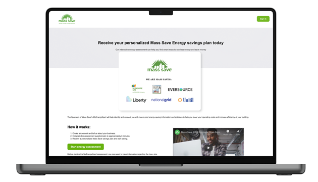 Mass Save®, Energy Assessments and Audits